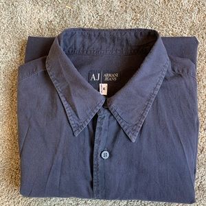 Armani jeans short sleeve shirt